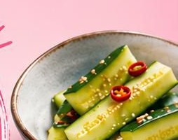 Smashed cucumber
