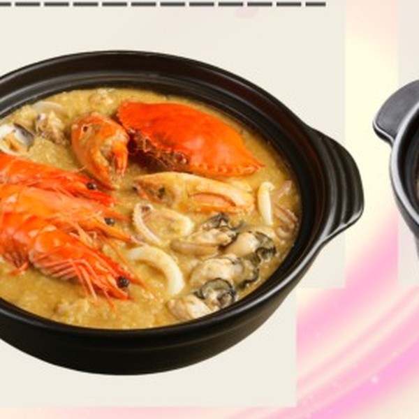 Seafood porridge