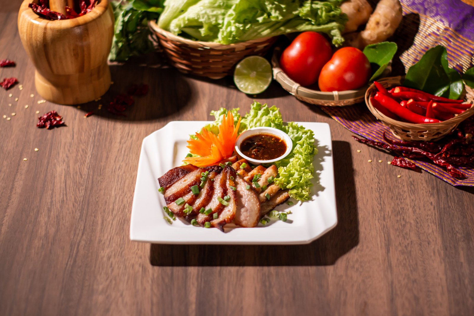 Grilled Pork Neck 烤猪颈肉