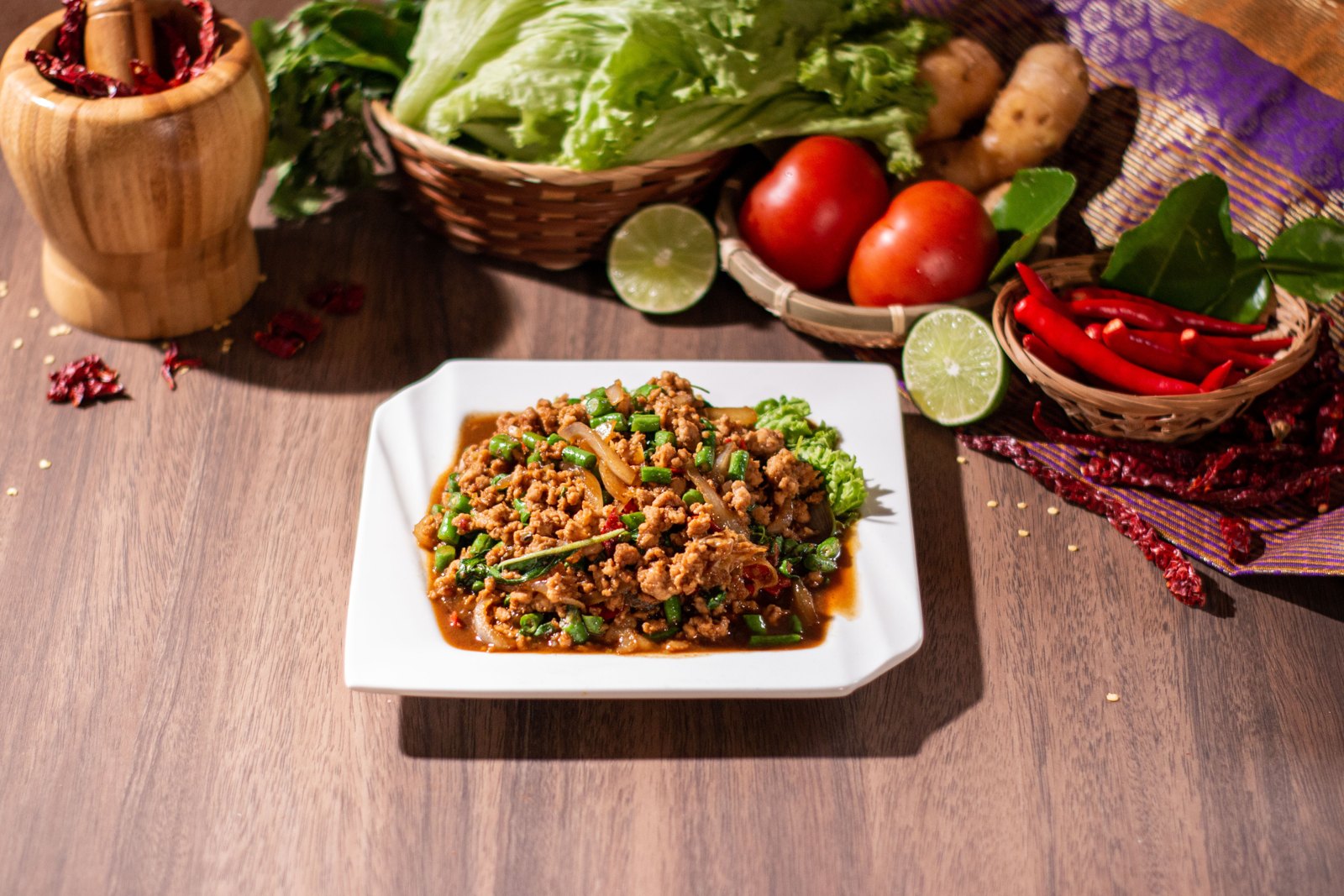 Krapow (Basil Minced Pork) 打抛猪肉 — Hom Siam Thai, Singapore